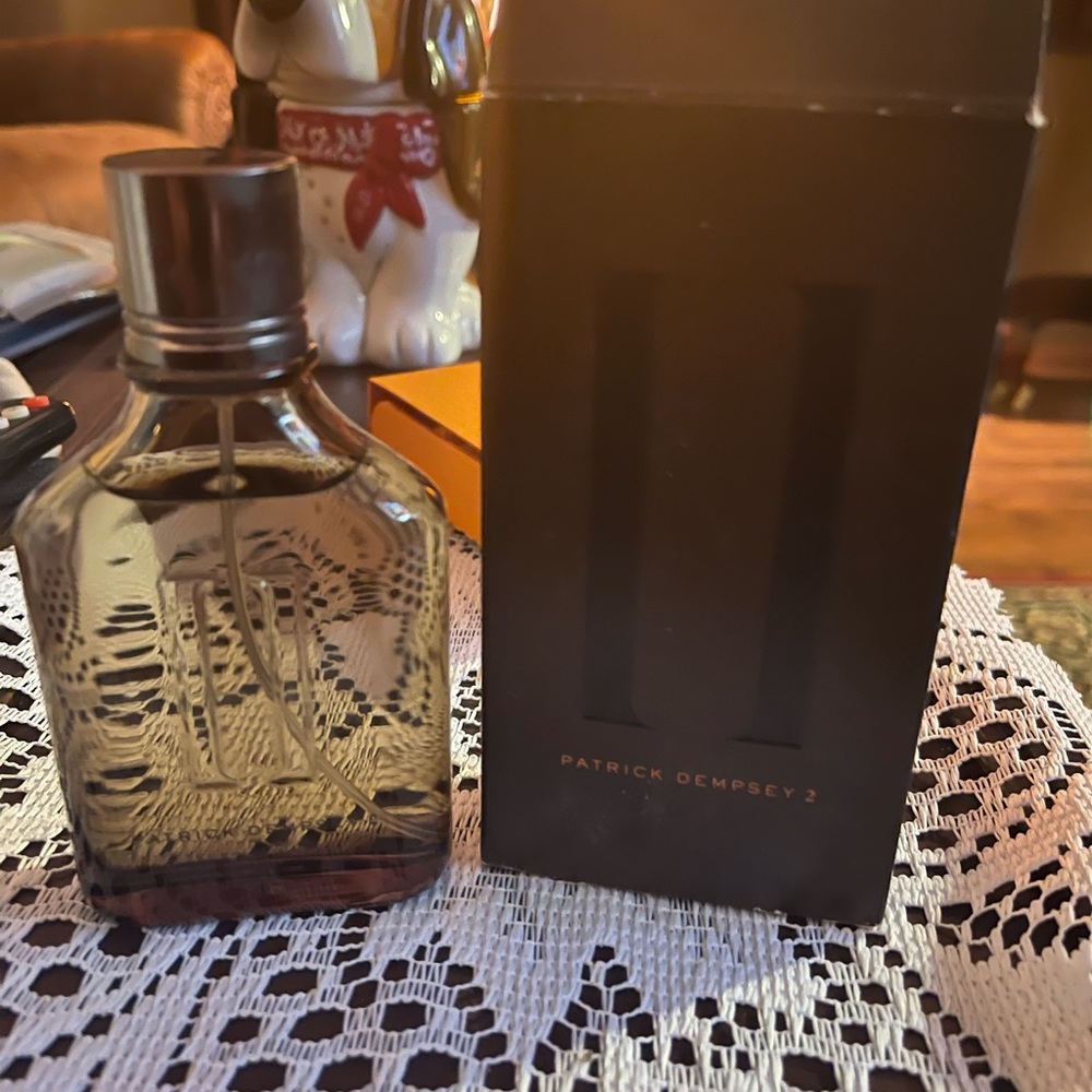 Avon mens Patrick Dempsey 2 2.5 Oz spray new old stock.